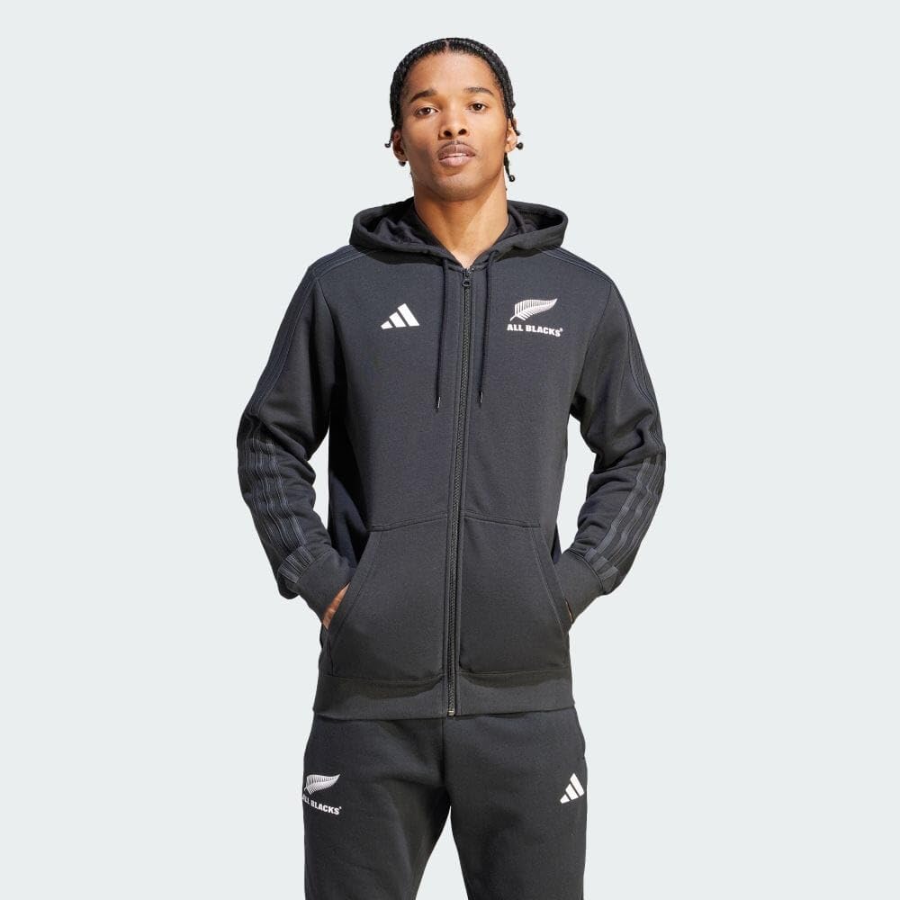 Amazon.co.jp: adidas M RUGBY ALL BLACKS 3-Stripes Full Zip